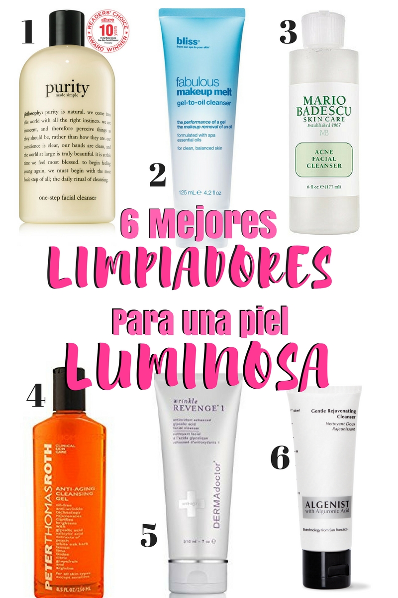 6 Mejores Cleansers para una piel LUMINOSA by Alejandra Avila Tu Fashion Petite